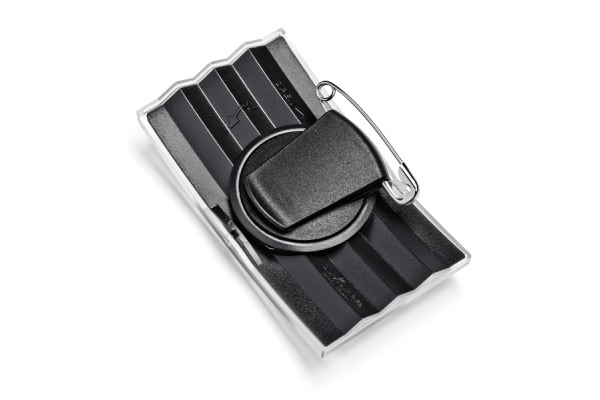 DURABLE Namensschild konvex 75x40mm 812858 25 Stück mit Klemme