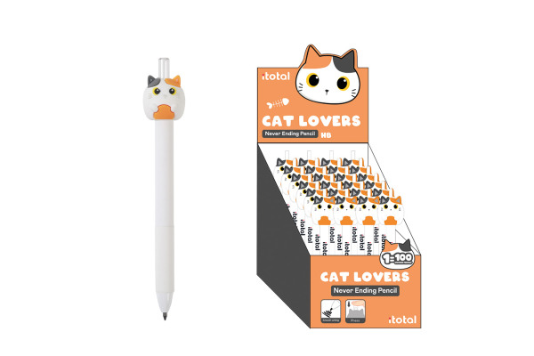 I-TOTAL Bleistift Never Ending XL2070B orange Cat