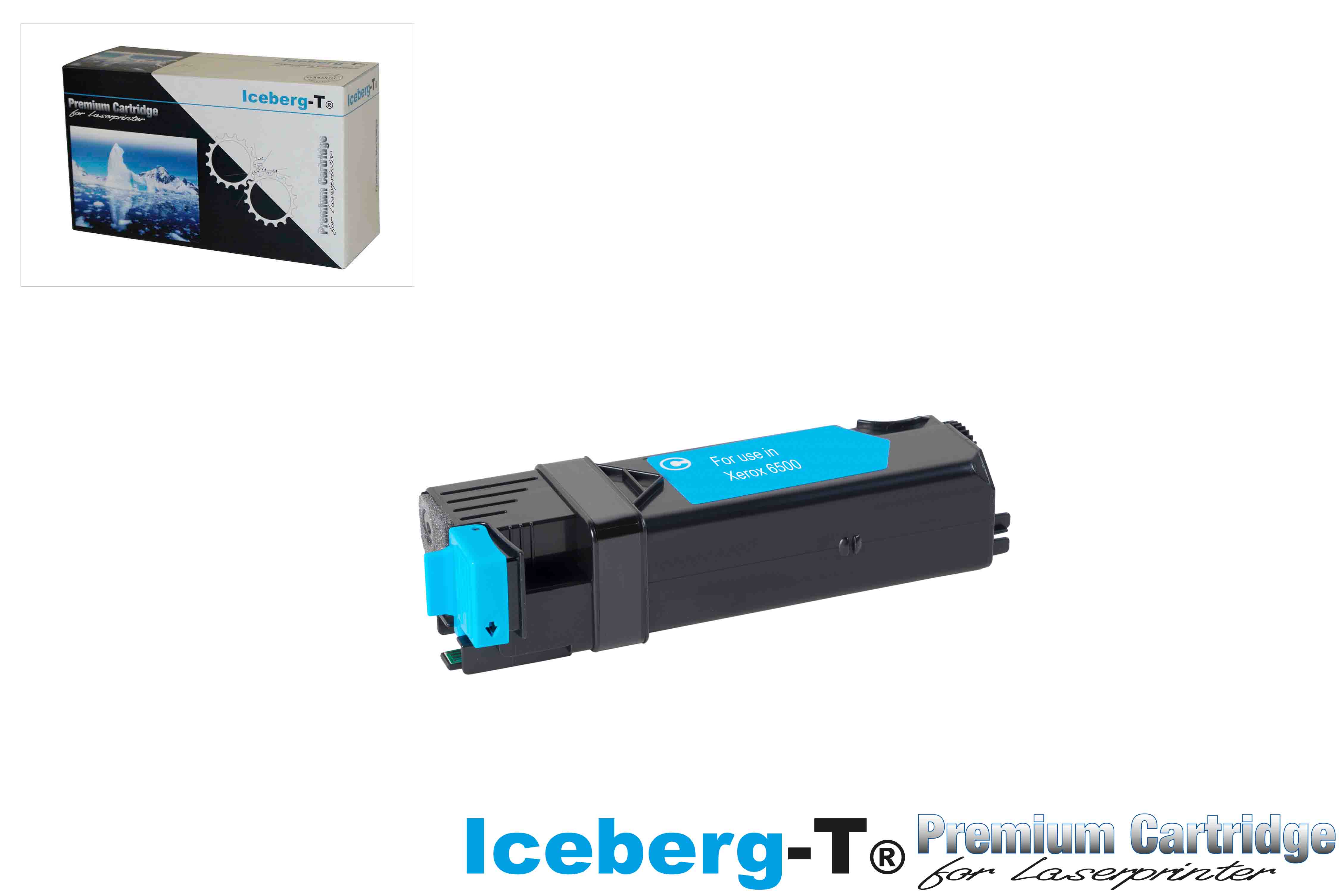 Iceberg-T Toner Xerox Phaser 6500 2'500 Seiten, cyan