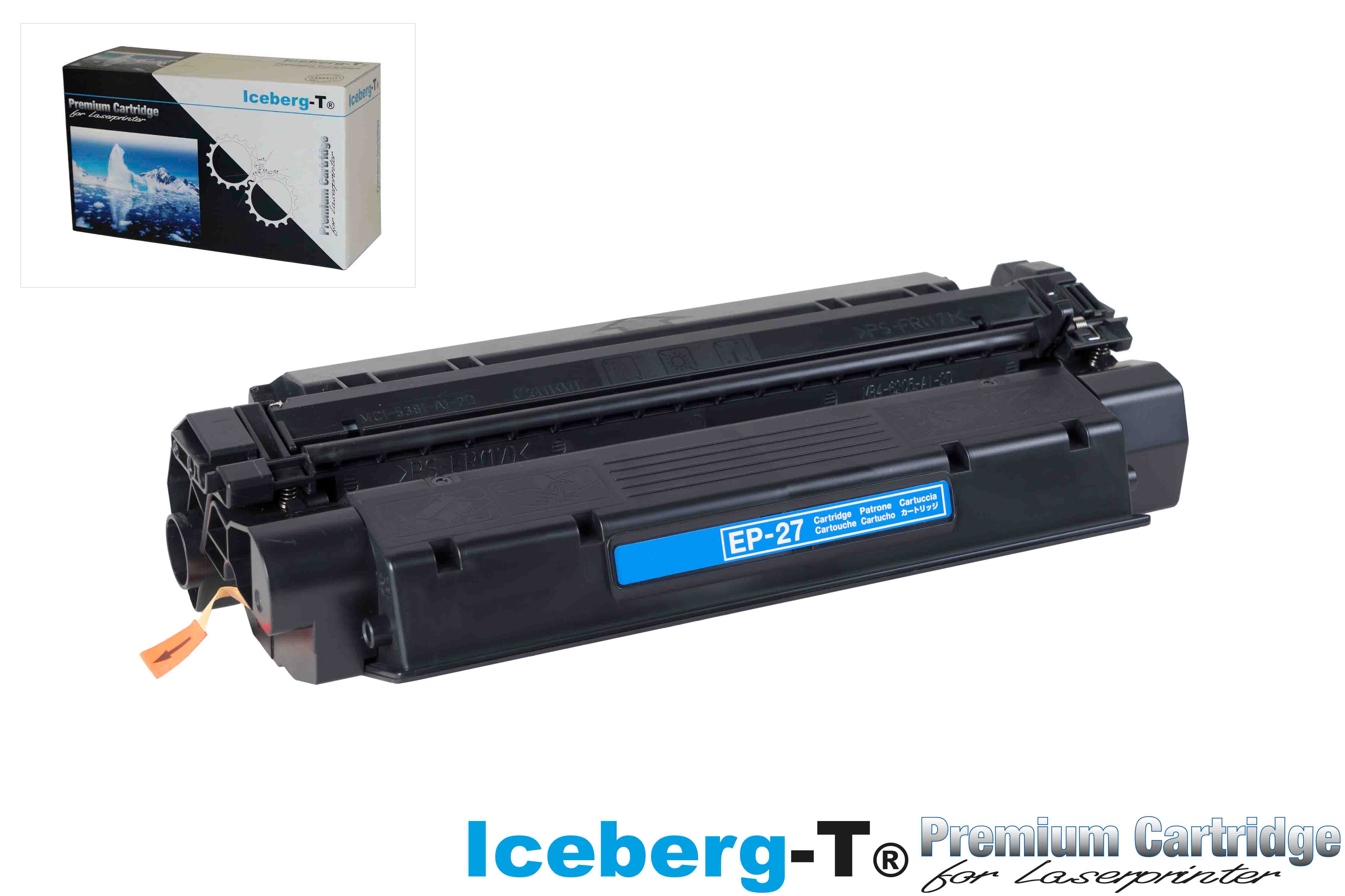 Iceberg-T Toner EP-27 2'500 Seiten, schwarz