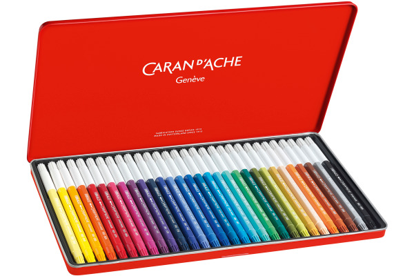 CARAN D'A Filzstift Fibralo M 185.330 30-farbig assortiert