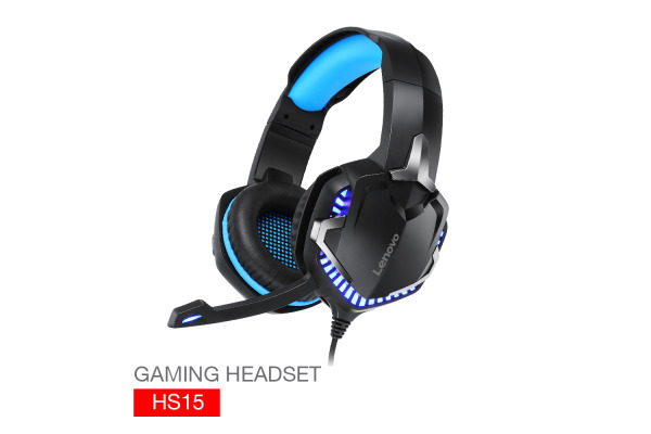 LENOVO Gaming Headphones HS15 HS15-BK