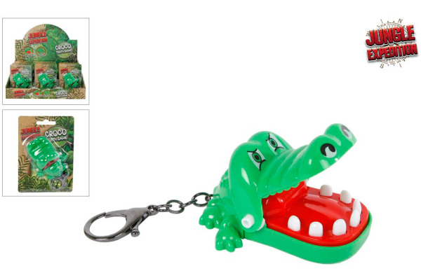 ROOST Schlüsselanhänger 570390 beissendes Krokodil 7cm