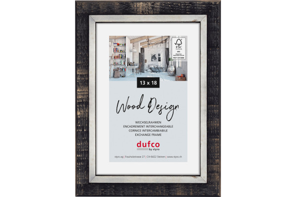 DUFCO Bilderrahmen Lima 13x18cm 161081131 anthrazit