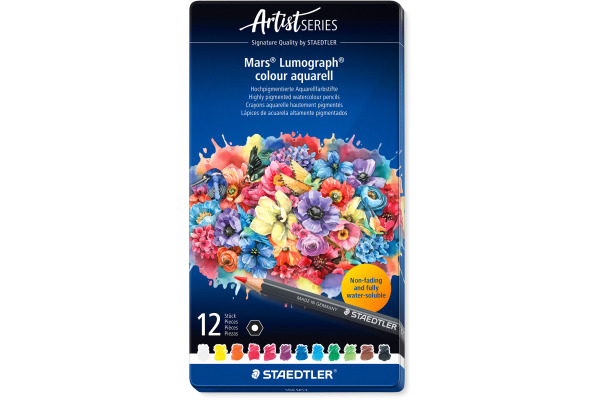 STAEDTLER Farbstifte Artist Line 104M12 assortiert 12 Stück