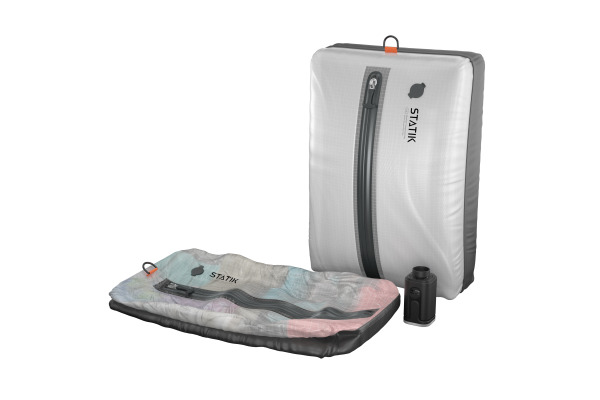 STATIK NanoPack Travel Kit PUP-0090 1 Bag + 1 Pump,Black
