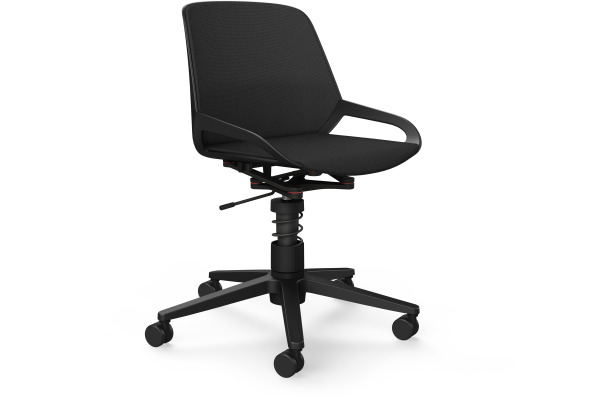 AERIS Bürodrehstuhl Numo Task 962WRSTBK grau/schwarz