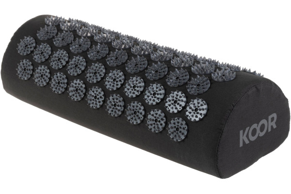 KOOR Akupressurmatte mit Kissen F01574 schwarz