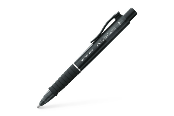 FABER-CA. Kugelschreiber Poly Ball View 145755 Schwarz XB