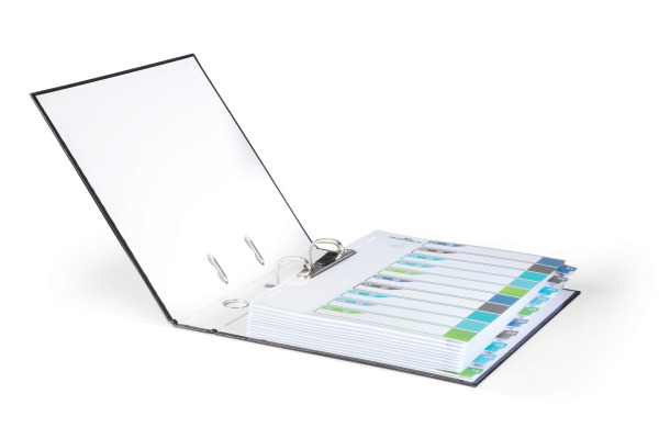 DURABLE Register PP A4+ 679527 mehrfarbig 1-10