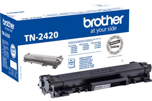 BROTHER Toner-Modul HY schwarz TN-2420 HL-L2350/2370 3000 Seiten