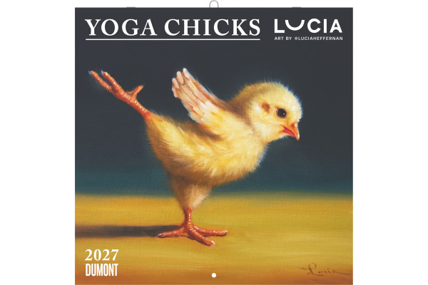 DUMONT Bildkalender 2027 261558 Yoga Chicks 30x30cm