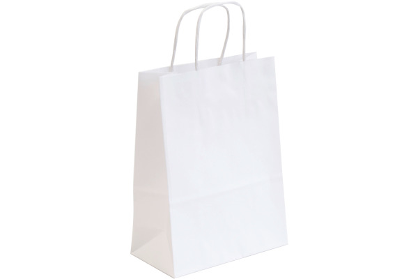 NEUTRAL Tragtaschen Allegra weiss SDS16-BIA Kraft,110g, 16x8x21cm 25 Stk.