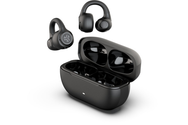 JLAB Flex Open Air Clip Earbuds IEUEBFLEX True Wireless, Black