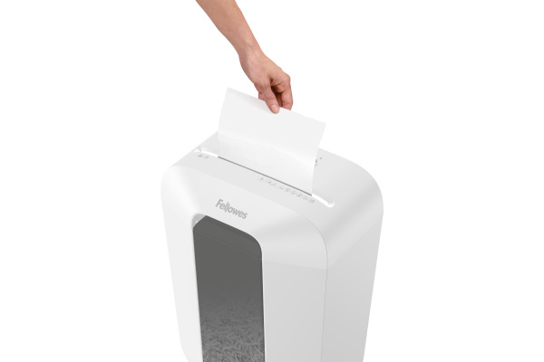 FELLOWES Aktenvernichter Powershred 100017468 LX70, P-4, 18Lt, weiss