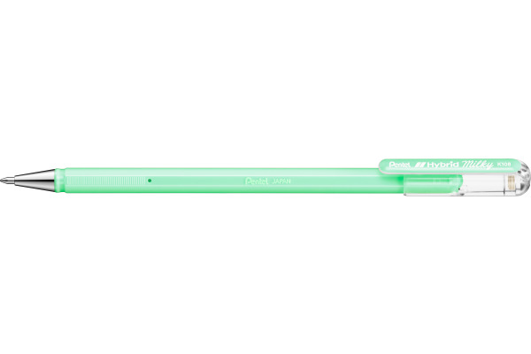 PENTEL Roller Hybrid Metal 0.8mm K108-PK pastell hellgrün