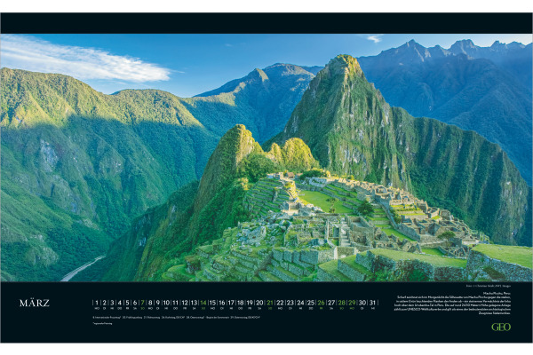 GEO Bildkalender 2027 581371 GEO Sehnsuchtsorte 58x36cm