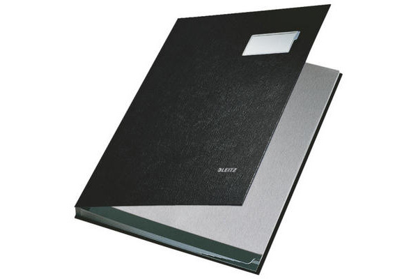 LEITZ Unterschriftsmappen A4 57010095 schwarz 10 Fächer