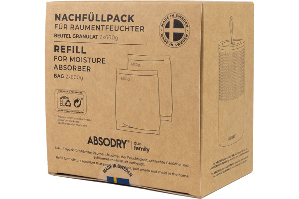 ABSODRY Nachfüllpack Duo Family 456859607 2 x 600g