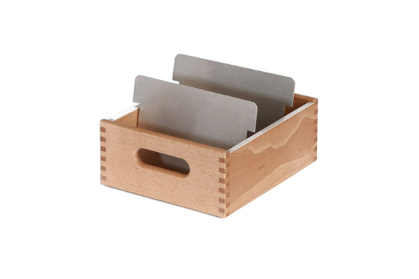 FLÜCK Karteikasten A6 quer A6quer/15 Buche Tiefe 15cm