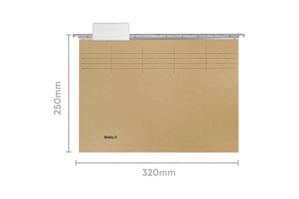 BIELLA Hängemappen-Set A4 27045600U oliv 32x26cm 5 Stk.