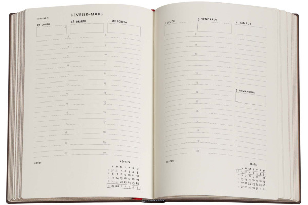 PAPERBLAN Agenda Divinités Midi 26/27 FF2111-8 1T/1S 13M FR SC 13x18cm