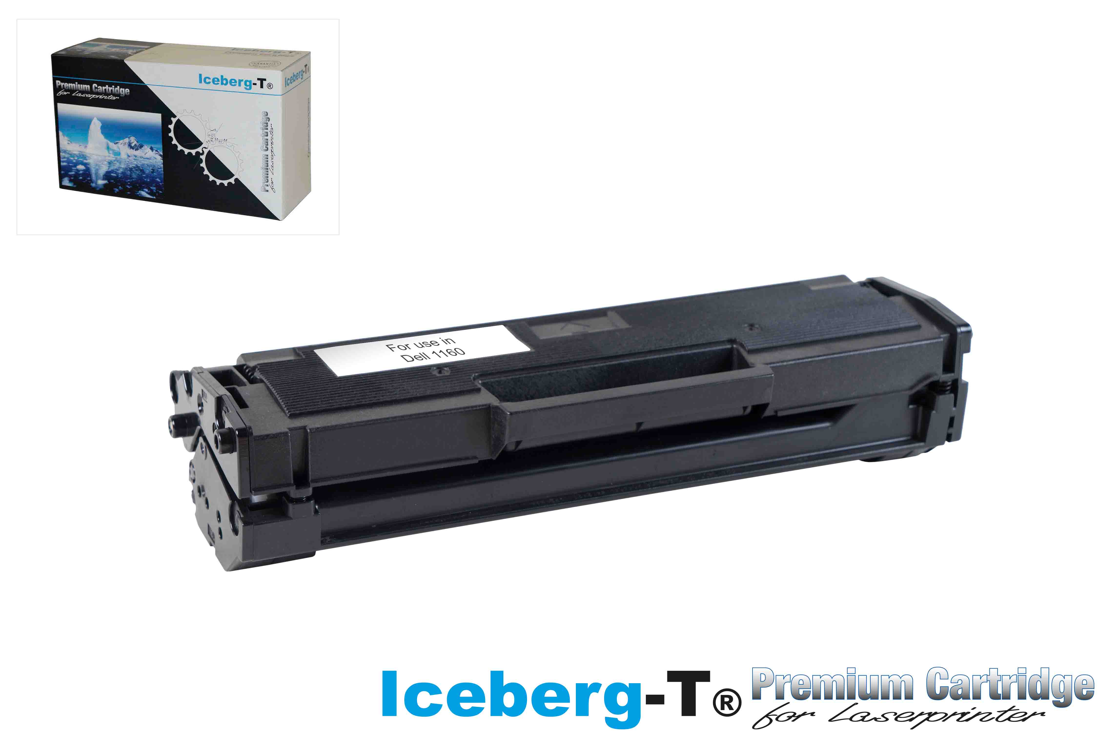 Iceberg-T Toner Dell B1160 / B1165 1'500 Seiten, schwarz