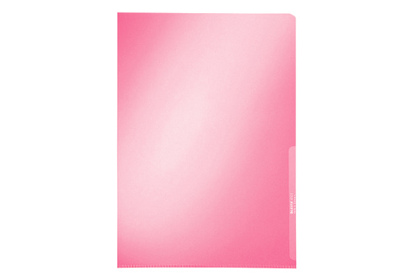 LEITZ Sichtmappen Premium A4 41000025 rot, 0,15mm 100 Stück