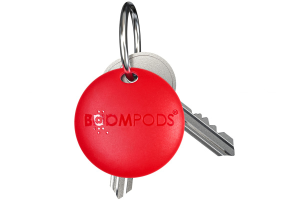 BOOMPODS Boomtag Smart Tracker TAGRED red