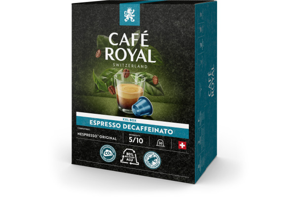 CAFEROYAL Kaffeekapseln Alu 10173073 Espresso Decaffeinato 36 Stk.
