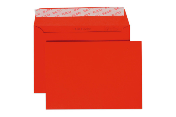 ELCO Couvert Color o/Fenster C6 18832.92 100g, rot 250 Stück