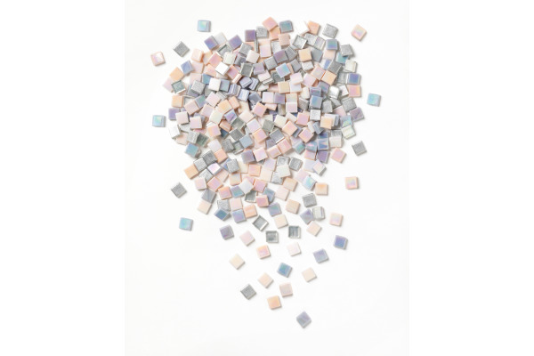 FOLIA Mosaik-Glassteine 10x10mm 5629 Irisierend 300 Stück