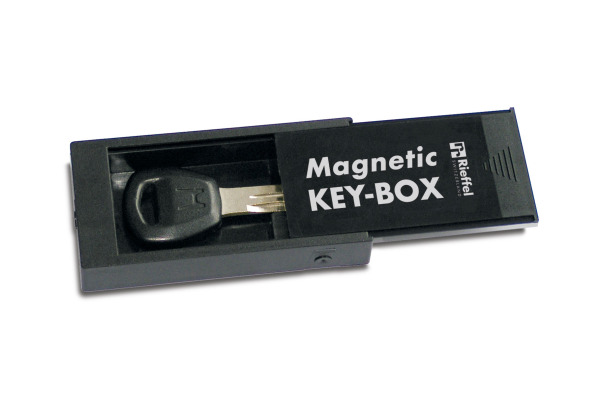 RIEFFEL Schlüsselbox 83x14x35mm A20999 schwarz, magnetisch