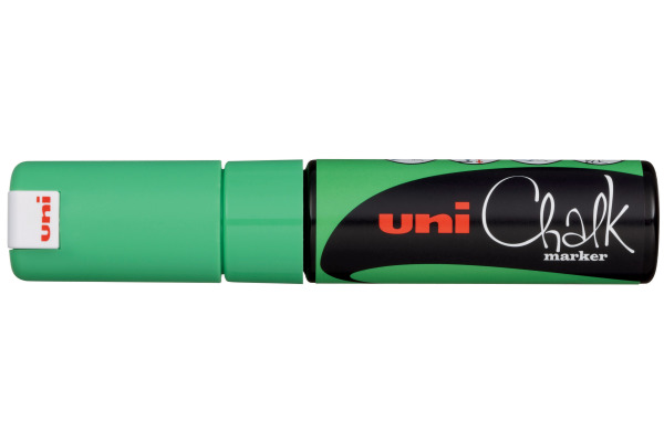 UNI-BALL Chalk Marker 8mm PWE-8K grün