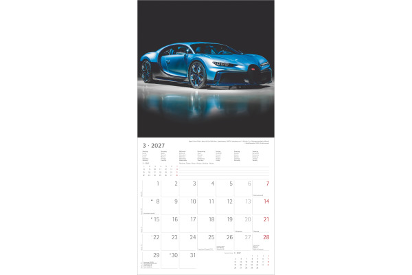 ALPHA EDI Bildkalender 2027 161205 High Speed ML 30x30cm