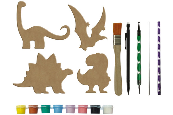 ALADINE Dot Painting Set 85479 Dino 3-teilig