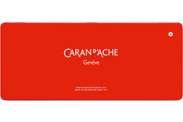 CARAN D'A Wachsmalkreide Neocolor 1 7000.330 30 Farben Metallbox