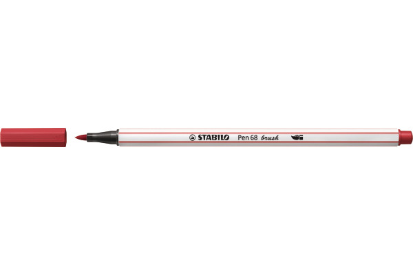 STABILO Fasermaler Pen 68 Brush 568/50 dunkelrot