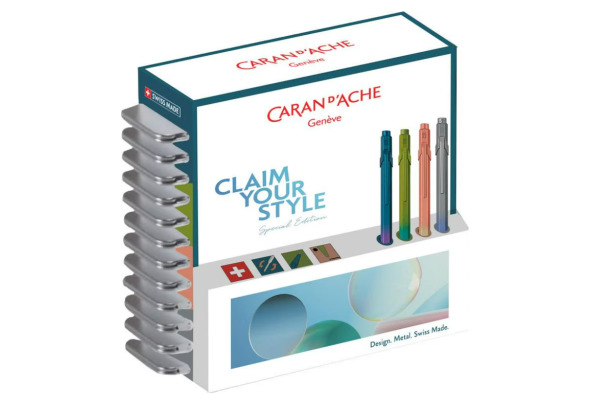 CARAN D'A Kugelschreiber 849 849.601 Claim your Style 12 Stück