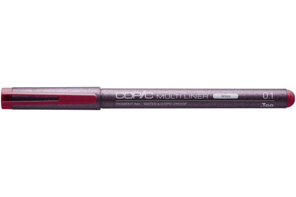 COPIC Multiliner 0.1mm 22075527 wine