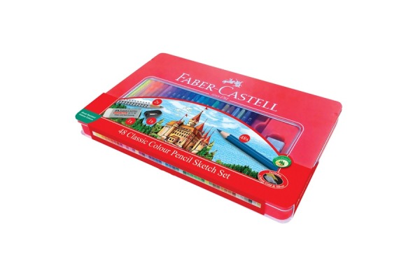 FABER-CA. Farbstifte Classic Colour 115888 48 Stück, mehrfarbig