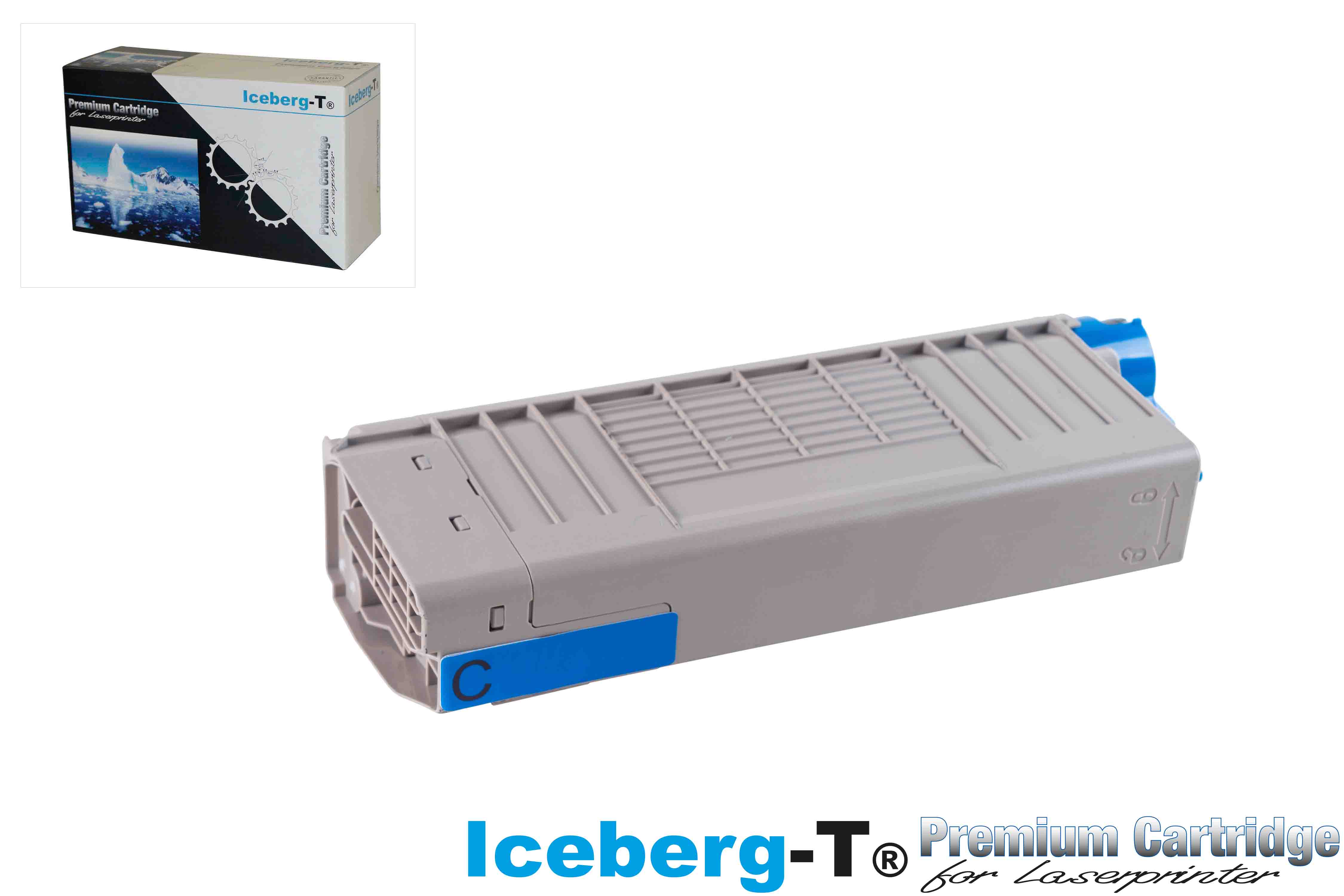 Iceberg-T Toner OKI C710 11'500 Seiten, cyan