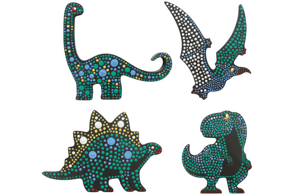ALADINE Dot Painting Set 85479 Dino 3-teilig