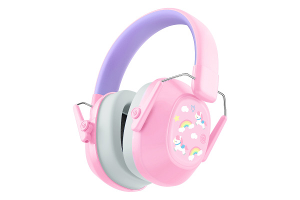 ICLEVER Noise Reduction Ear Muffs C06-2301N IC-EM01, 26dB, pony