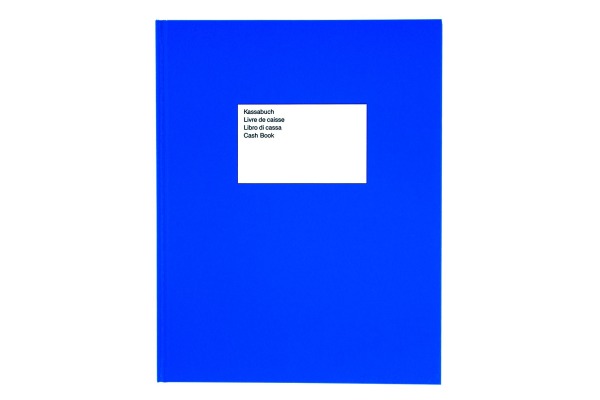 ELCO Kassabuch 17,5x22cm 74602.19 blau 48 Blatt
