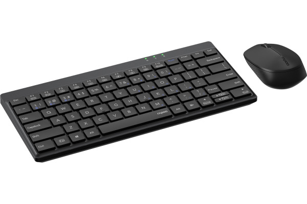 RAPOO 8000GT Deskset R-11066 Wirel. Multimode,Black-Grey