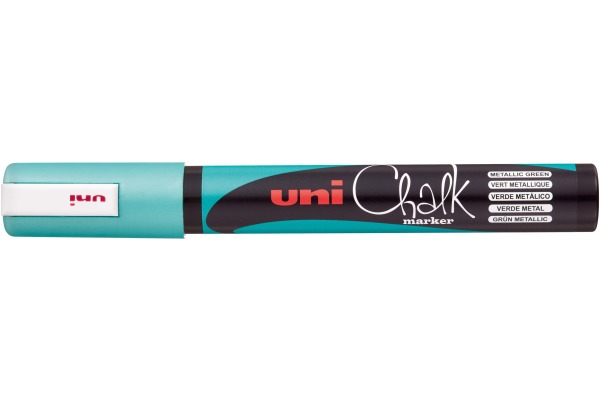 UNI-BALL Chalk Marker 1.8-2.5mm PWE-5M GR Metallic grün