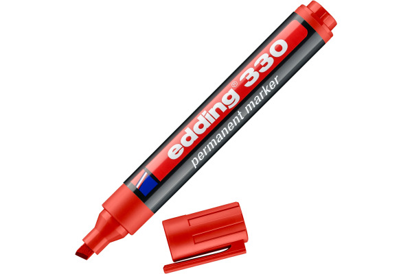 EDDING Permanent Marker 330 1-5mm 330-002 rot
