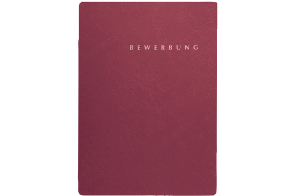 PAGNA Bewerbungsmappe Select 22002-01 rot 3-teilig