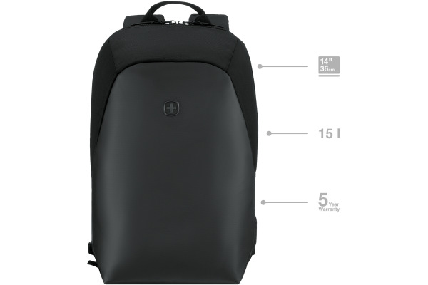 WENGER UrbanOne Light Backpack 653891 14 inch Black